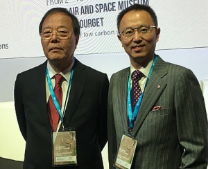 Chen Zhen, Secretary General of CEDAAB (left) and Leon Qiu, Vice Secretary General of CEDAAB and Principal at DLR Group